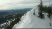 Archived webcam image showing Bridger Bowl's Ridge, Montana on 18 Mar 2026 at 16:55