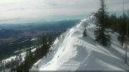 Archived webcam image showing Bridger Bowl's Ridge, Montana on 18 Mar 2026 at 18:55