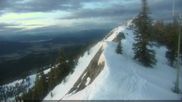 Archived webcam image showing Bridger Bowl's Ridge, Montana on 12 Apr 2026 at 14:04