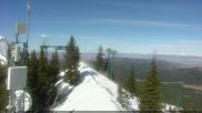 Archived webcam image showing North Ridge - Bridger Bowl on 9 Apr 2026 at 00:50