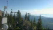 Archived webcam image showing North Ridge - Bridger Bowl on 7 Jul 2026 at 16:52