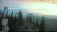 Archived webcam image showing North Ridge - Bridger Bowl on 22 Aug 2026 at 14:42