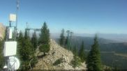 Archived webcam image showing North Ridge - Bridger Bowl on 5 Sep 2026 at 20:19