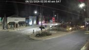 Archived webcam image showing View of Point Park at Old Forge on 22 Aug 2026 at 08:46