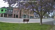 Archived webcam image showing View of the main street in Old Forge on 23 May 2026 at 14:53