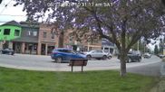 Archived webcam image showing View of the main street in Old Forge on 23 May 2026 at 16:53