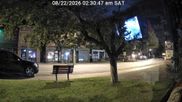 Archived webcam image showing View of the main street in Old Forge on 22 Aug 2026 at 08:47