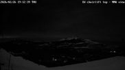 Archived webcam image showing View at Mount Jefferson on 27 Feb 2026 at 04:48