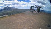 Archived webcam image showing Green Chair Top Station, View NE on 7 Jul 2026 at 22:00