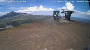 Archived webcam image showing Green Chair Top Station, View NE on 8 Jul 2026 at 00:00