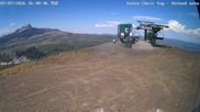 Archived webcam image showing Green Chair Top Station, View NE on 8 Jul 2026 at 02:00