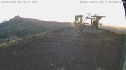 Archived webcam image showing Green Chair Top Station, View NE on 3 Oct 2026 at 16:22