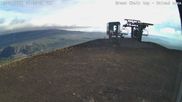 Archived webcam image showing Green Chair Top Station, View NE on 9 Oct 2026 at 18:56