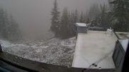 Archived webcam image showing Ed Chair Lift top station - view in south-east direction on 28 Oct 2026 at 00:15