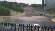 Archived webcam image showing Headwall base area on 12 Apr 2026 at 22:42