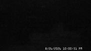 Archived webcam image showing Timberline Lodge Ski Area - View Jeff Flood Express on 27 Aug 2026 at 07:48