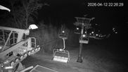 Archiviertes Webcam Bild: Benecko: Sesselbahn Kejnos am 12.04.2026 um 22:40 Uhr