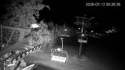 Archiviertes Webcam Bild: Benecko: Sesselbahn Kejnos am 13.07.2026 um 00:45 Uhr