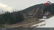 Archiviertes Webcam Bild: Harrachov: Skipiste und Skisprunganlage am Teufelsberg am 12.04.2026 um 09:57 Uhr
