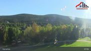 Archived webcam image showing Ski Jump Harrachov on 25 May 2026 at 08:08