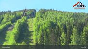 Archived webcam image showing Ski Jump Harrachov on 25 May 2026 at 09:08