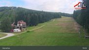 Archived webcam image showing Ski Jump Harrachov on 12 Jul 2026 at 19:07