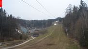 Archiviertes Webcam Bild: Bergstation des Sessellifts Cerny Vrch (Ještěd) am 12.04.2026 um 14:35 Uhr