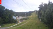 Archiviertes Webcam Bild: Bergstation des Sessellifts Cerny Vrch (Ještěd) am 12.07.2026 um 06:01 Uhr