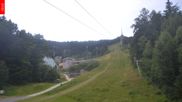 Archiviertes Webcam Bild: Bergstation des Sessellifts Cerny Vrch (Ještěd) am 12.07.2026 um 08:01 Uhr