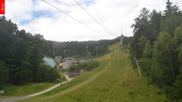 Archiviertes Webcam Bild: Bergstation des Sessellifts Cerny Vrch (Ještěd) am 12.07.2026 um 10:01 Uhr