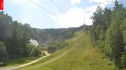 Archiviertes Webcam Bild: Bergstation des Sessellifts Cerny Vrch (Ještěd) am 12.07.2026 um 14:01 Uhr