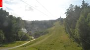 Archiviertes Webcam Bild: Bergstation des Sessellifts Cerny Vrch (Ještěd) am 12.07.2026 um 16:01 Uhr