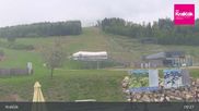 Archived webcam image showing Ski Kraličák Hynčice pod Sušinou on 18 May 2026 at 09:12