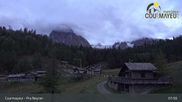 Archived webcam image showing Courmayeur - Pra Neyron Chair Lift on 10 Sep 2026 at 08:23