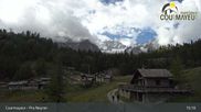 Archived webcam image showing Courmayeur - Pra Neyron Chair Lift on 10 Sep 2026 at 15:23