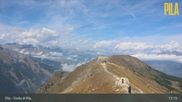 Archived webcam image showing Pila Snowland - Couis 1 on 24 Aug 2026 at 11:20