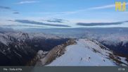 Archived webcam image showing Pila Snowland - Couis 1 on 25 Oct 2026 at 07:10