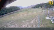 Archived webcam image showing Pila Snowland - Grimond Chair on 25 Sep 2026 at 08:42