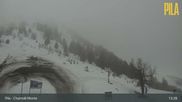 Archiviertes Webcam Bild: Pila - Chamolé Bergstation am 12.04.2026 um 13:08 Uhr