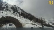 Archiviertes Webcam Bild: Pila - Chamolé Bergstation am 22.04.2026 um 11:22 Uhr