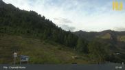 Archived webcam image showing Pila - Chamolé Top Station on 26 Jul 2026 at 08:30
