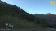 Archived webcam image showing Pila - Chamolé Top Station on 24 Aug 2026 at 08:16
