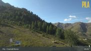 Archived webcam image showing Pila - Chamolé Top Station on 24 Aug 2026 at 09:16