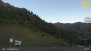 Archived webcam image showing Pila - Chamolé Top Station on 24 Aug 2026 at 01:16