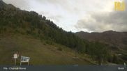 Archived webcam image showing Pila - Chamolé Top Station on 10 Sep 2026 at 01:30