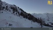 Archiviertes Webcam Bild: Pila - Chamolé Bergstation am 26 Feb 2026 um 07:36 Uhr