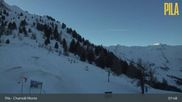 Archiviertes Webcam Bild: Pila - Chamolé Bergstation am 26 Feb 2026 um 08:36 Uhr