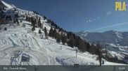 Archiviertes Webcam Bild: Pila - Chamolé Bergstation am 26 Feb 2026 um 15:36 Uhr