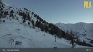 Archiviertes Webcam Bild: Pila - Chamolé Bergstation am 26 Feb 2026 um 21:58 Uhr