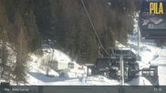 Archived webcam image showing Pila Snowland - Baby Gorraz on 17 Mar 2026 at 17:25